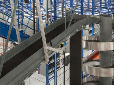Inside a Prologis warehouse