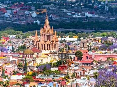 Aerial of Guanajuato